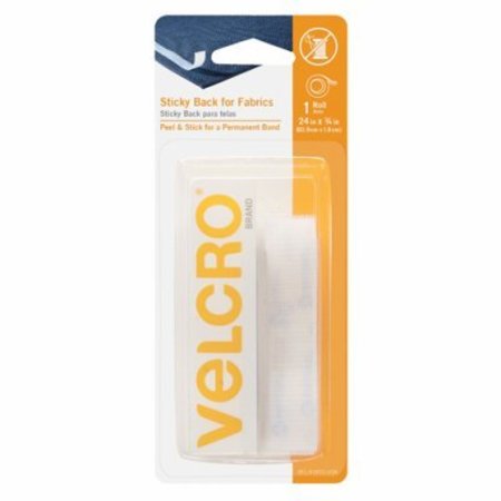 VELCRO BRAND 24x34 WHT Hook And Loop Back VEL-91872-USA